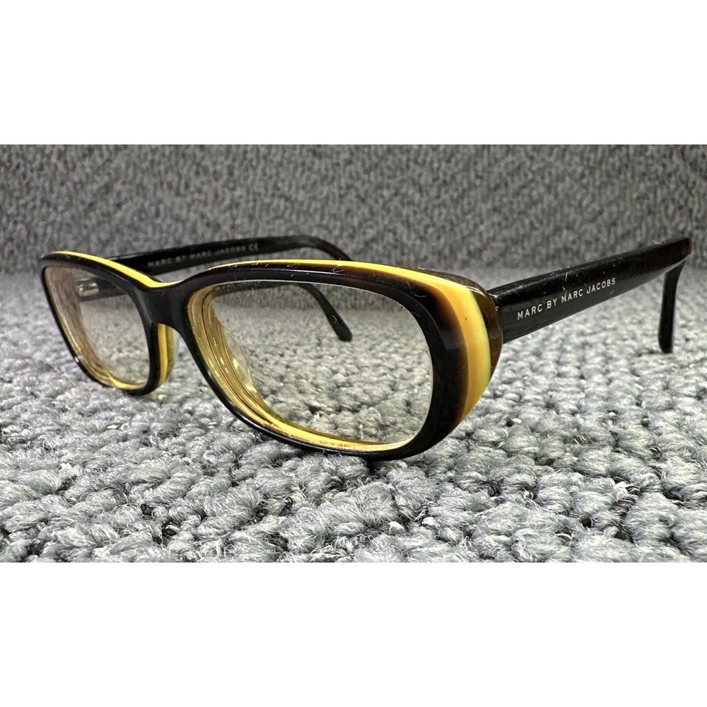 Marc By Marc‎ Jacobs MMJ573 C92 Rectangle Tortoise/Yellow Frames 52-15 140